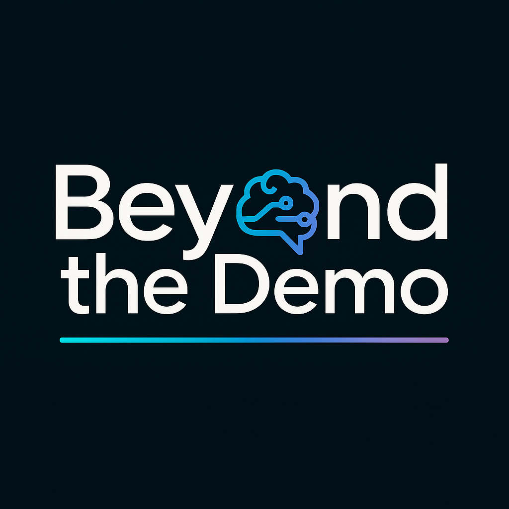 Beyond the Demo Newsletter logo